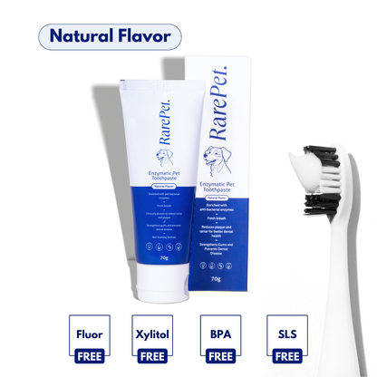 Natural Enzymatic Dog Toothpaste – Removes Tartar & Plaque